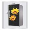 RubyDecor Vinyl Fridge Sticker | Fridge Door Stickers | Double Door Fridge Stickers | Refrigerators Sticker | Fridge Wrap | Fridge Wallpaper Double Door Waterproof 161x52 cm PVC Vinyl Kitchen Decor view 4