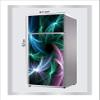 RubyDecor Vinyl Fridge Sticker | Fridge Door Stickers | Double Door Fridge Stickers | Refrigerators Sticker | Fridge Wrap | Fridge Wallpaper Double Door Waterproof 161x52 cm PVC Vinyl Kitchen Decor view 3