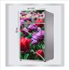 RubyDecor Vinyl Fridge Sticker | Fridge Door Stickers | Double Door Fridge Stickers | Refrigerators Sticker | Fridge Wrap | Fridge Wallpaper Double Door Waterproof 161x52 cm PVC Vinyl Kitchen Decor view 3