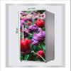 RubyDecor Vinyl Fridge Sticker | Fridge Door Stickers | Double Door Fridge Stickers | Refrigerators Sticker | Fridge Wrap | Fridge Wallpaper Double Door Waterproof 161x52 cm PVC Vinyl Kitchen Decor view 4