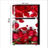 RubyDecor Vinyl Fridge Sticker | Fridge Door Stickers | Double Door Fridge Stickers | Refrigerators Sticker | Fridge Wrap | Fridge Wallpaper Double Door Waterproof 161x52 cm PVC Vinyl Kitchen Decor view 1