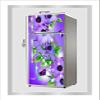 RubyDecor Vinyl Fridge Sticker | Fridge Door Stickers | Double Door Fridge Stickers | Refrigerators Sticker | Fridge Wrap | Fridge Wallpaper Double Door Waterproof 161x52 cm PVC Vinyl Kitchen Decor view 2
