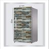 RubyDecor Vinyl Fridge Sticker | Fridge Door Stickers | Double Door Fridge Stickers | Refrigerators Sticker | Fridge Wrap | Fridge Wallpaper Double Door Waterproof 161x52 cm PVC Vinyl Kitchen Decor view 4