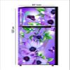 RubyDecor Vinyl Fridge Sticker | Fridge Door Stickers | Double Door Fridge Stickers | Refrigerators Sticker | Fridge Wrap | Fridge Wallpaper Double Door Waterproof 161x52 cm PVC Vinyl Kitchen Decor view 1