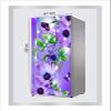 RubyDecor Vinyl Fridge Sticker | Fridge Door Stickers | Double Door Fridge Stickers | Refrigerators Sticker | Fridge Wrap | Fridge Wallpaper Double Door Waterproof 161x52 cm PVC Vinyl Kitchen Decor view 4