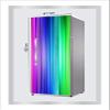 RubyDecor Vinyl Fridge Sticker | Fridge Door Stickers | Double Door Fridge Stickers | Refrigerators Sticker | Fridge Wrap | Fridge Wallpaper Double Door Waterproof 161x52 cm PVC Vinyl Kitchen Decor view 4