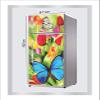 RubyDecor Vinyl Fridge Sticker | Fridge Door Stickers | Double Door Fridge Stickers | Refrigerators Sticker | Fridge Wrap | Fridge Wallpaper Double Door Waterproof 161x52 cm PVC Vinyl Kitchen Decor view 2