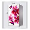 RubyDecor Vinyl Fridge Sticker | Fridge Door Stickers | Double Door Fridge Stickers | Refrigerators Sticker | Fridge Wrap | Fridge Wallpaper Double Door Waterproof 161x52 cm PVC Vinyl Kitchen Decor view 3