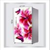 RubyDecor Vinyl Fridge Sticker | Fridge Door Stickers | Double Door Fridge Stickers | Refrigerators Sticker | Fridge Wrap | Fridge Wallpaper Double Door Waterproof 161x52 cm PVC Vinyl Kitchen Decor view 4