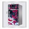RubyDecor Vinyl Fridge Sticker | Fridge Door Stickers | Double Door Fridge Stickers | Refrigerators Sticker | Fridge Wrap | Fridge Wallpaper Double Door Waterproof 161x52 cm PVC Vinyl Kitchen Decor view 2