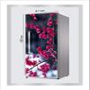 RubyDecor Vinyl Fridge Sticker | Fridge Door Stickers | Double Door Fridge Stickers | Refrigerators Sticker | Fridge Wrap | Fridge Wallpaper Double Door Waterproof 161x52 cm PVC Vinyl Kitchen Decor view 4