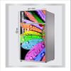 RubyDecor Vinyl Fridge Sticker | Fridge Door Stickers | Double Door Fridge Stickers | Refrigerators Sticker | Fridge Wrap | Fridge Wallpaper Double Door Waterproof 161x52 cm PVC Vinyl Kitchen Decor view 2