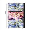 RubyDecor Vinyl Fridge Sticker | Fridge Door Stickers | Double Door Fridge Stickers | Refrigerators Sticker | Fridge Wrap | Fridge Wallpaper Double Door Waterproof 161x52 cm PVC Vinyl Kitchen Decor view 1