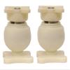 Nixnine Plastic Door Magnet Magnetic Door Stopper Door Catcher Door Magnetic Holder Door Catcher Magnetic for Home, Office, (7cm x 5cm) (Ivory) Pack of 2 view 1