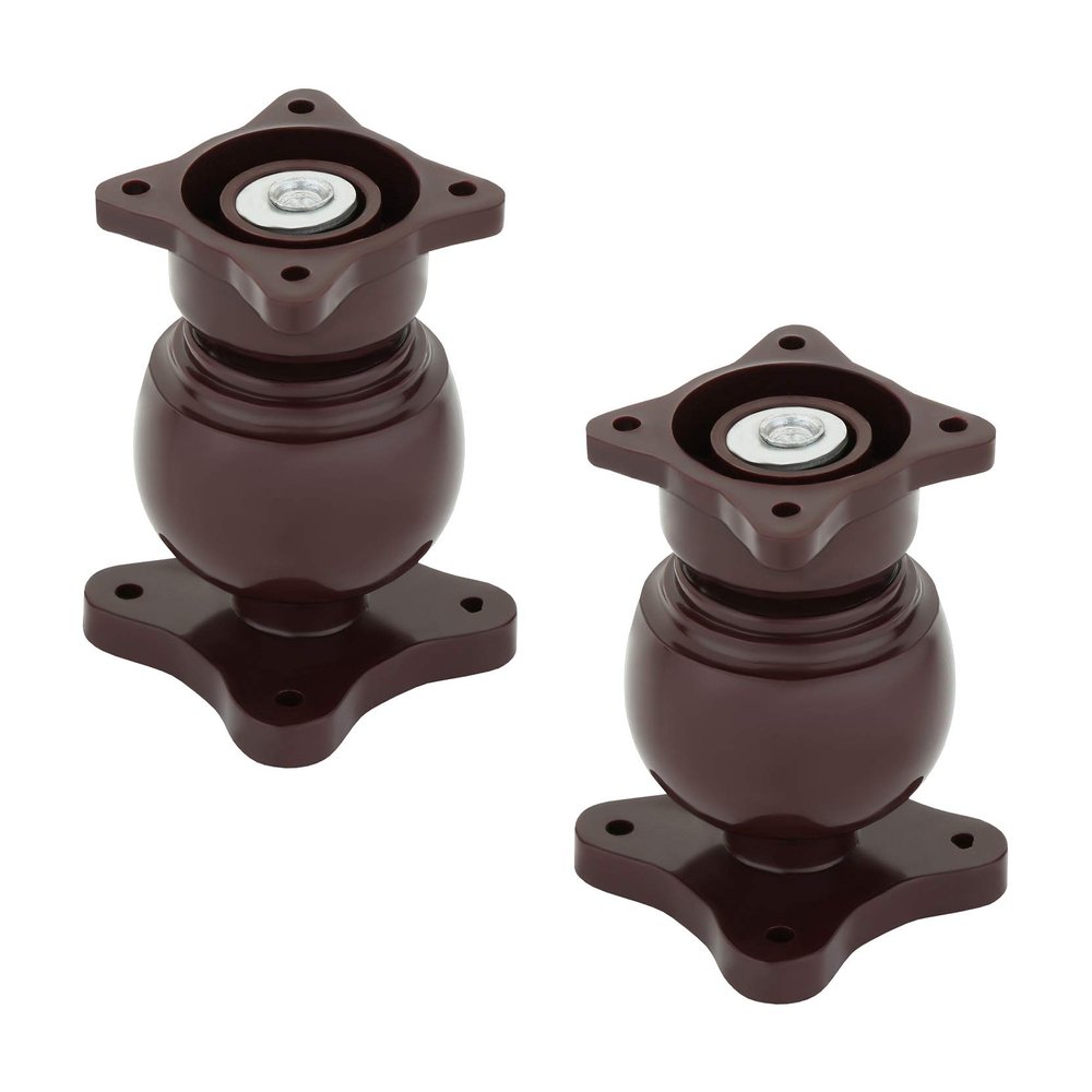 Nixnine Plastic Door Magnet Magnetic Door Stopper Door Catcher Door Magnetic Holder Door Catcher Magnetic for Home, Office, (7cm x 5cm) (Brown) Pack of 2