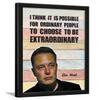 Chaka Chaundh  Framed Poster - Bill Gates, Mark Zuckerberg, Elon Musk, Jeff Bezos, Steve Jobs, Richard Branson, Warren Buffett & Jack Ma (Elon - Vintage - Set of 1) view 1