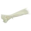 MaK WOrLD Tie 6" Inch Cable Ties 200 MM *3 MM White Nylon Zip Wire Organizer/Self Locking Tie 80 Pcs Pack view 1