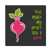 Navadey Wooden Fridge Magnet I Unique Fridge Magnet for Kitchen I Fridge Magnets Refrigerator Stylish Set I Fridge Magnets Combo of 4 (Fiberboard, 3.5 x 3.5 inch) view 2