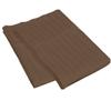 Texlux Cotton Luxurious Striped 2 Piece Sateen Pillow Cover Set, Standard Size, 17 inch x 27 inch- Brown view 3
