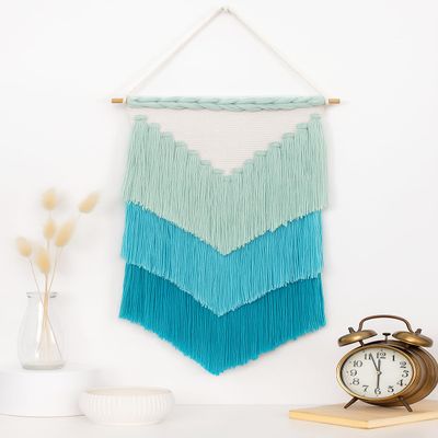 Night Dreams Osric Pack of 1 Wall Hanging Bohemian Nordic Woven Wall Decor Tapestry Hippie Beautiful Geometric Art for Apartment House Living Room Home Decoration (WALL 21)
