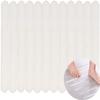 KPNG Bathtub Stickers Non-Slip,Safety Shower Treads Strips,Gritty Textured Slip-Resistant Treads,Bathroom Tubs Showers Strips Anti Skid Tape Mat for Shower,Tub,Steps (Clear) (Pack of 10, White) view 1