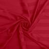 Texlux Cotton Luxurious Striped 2 Piece Sateen Pillow Cover Set, Standard Size, 17 inch x 27 inch- Red view 2