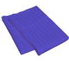 Texlux Cotton Luxurious Striped 2 Piece Sateen Pillow Cover Set, Standard Size, 17 inch x 27 inch- Navy Blue view 3