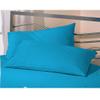 Texlux Cotton Luxurious Striped 2 Piece Sateen Pillow Cover Set, Standard Size, 17 inch x 27 inch- Sky Blue view 2