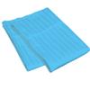 Texlux Cotton Luxurious Striped 2 Piece Sateen Pillow Cover Set, Standard Size, 17 inch x 27 inch- Sky Blue view 3