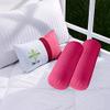 Trance Home Linen 100% Cotton 16x32 inch 200TC Striped Bolster Cover | Round Bed Side Long Bolster Pillow Cover to fit 24" Length 9" Dia | Pack of 2 Bolster Cover only (16x32 inch,Rose Pink) view 2