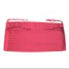 Trance Home Linen 100% Cotton 16x32 inch 200TC Striped Bolster Cover | Round Bed Side Long Bolster Pillow Cover to fit 24" Length 9" Dia | Pack of 2 Bolster Cover only (16x32 inch,Rose Pink) view 4