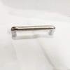 Zinc-Stainless Steel Pipe Silver Cabinet/Door Italika Handle 4 inch 10 Pieces view 2
