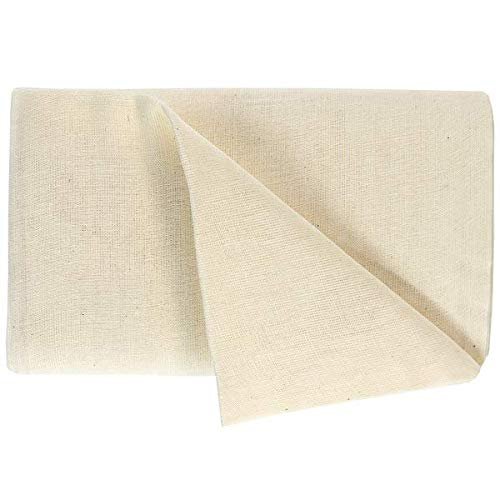 ayushicreationa Muslin Cloths Reusable Soft Square Cheese Paneer Making Clothes for Cooking Straining Cheese Making and Baking (Color_Off White) (1 Meter (100CM))