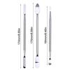 Wroughton 12 IN 1 Screwdriver Mobile repairing Tools Set for iPhone Android Mobile, Laptop, PC and MacBook Devices With 3 Pcs Steel Openers and 3 ESD Non-Magnetic Tweezers- Straight, Flat & Curved view 4