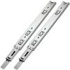 Lapo 20-Inch Heavy-Duty Mild Steel Drawer Channel Slides for Kitchen and Wardrobe - Telescopic Design, 45kg Capacity(Silver, Pack of 1 Set) view 3