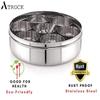 ATROCK Stainless Steel 7 Spice Container Masala Box for Kitchen air Tight and Dishwasher Safe view 3