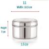 ATROCK Stainless Steel 7 Spice Container Masala Box for Kitchen air Tight and Dishwasher Safe view 4