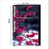 RUBY Decor PVC Vinyl Decorative Refrigerator Door Sticker (160 cm x 60 cm or 63 X 24 Inches) view 1