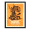 Good Hope - Maharana Pratap Quote Framed Poster for Room & Office (10 Inch X 13 Inch, Multicolor) view 1