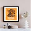 Good Hope - Maharana Pratap Quote Framed Poster for Room & Office (10 Inch X 13 Inch, Multicolor) view 2