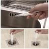 BluBasket Flexible Rotating Handle Pipe Bathtub Toilet Sink Drainer Hair Catcher Clog Remover Tool (Medium, Random Colour) view 4