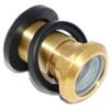 RiseOm Door Eye/Door Peephole 180 Degree Viewer Made of Brass (Pack of 2, GoldYellow - Adjustable) view 1