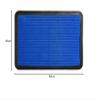 Ultica Fab Door Mat for Indoor Outdoor  Non-Slip Welcome Mat with Rubber Backing, Low Profile Dirt Trapper Doormat for Front Door, Entryway  Heavy Duty & Easy to Clean (40 x 60 cm, Blue) view 2