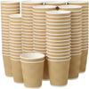 EOS- BUILDING TRUST Disposable Ripple Paper Cup for Hot Coffee/Drinks for Party (200 ml, 100 Pc) view 1