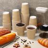EOS- BUILDING TRUST Disposable Ripple Paper Cup for Hot Coffee/Drinks for Party (200 ml, 100 Pc) view 3