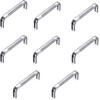 Galaxy Hardware Oval D Drawer/Cabinet Handles/Pull Handle/Drawer Handle (Pack of 6) (6" inch)(Silver) view 2