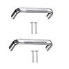 Galaxy Hardware Oval D Drawer/Cabinet Handles/Pull Handle/Drawer Handle (Pack of 6) (6" inch)(Silver) view 4