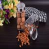 Glass Jar with Lid, Cube Glass Container for Kitchen, 350 ml, pack of 3 view 2