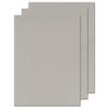 Lakeer A3 Size Grey Board Cardstock Paper Board 2mm Thickness Pack of 3 Pcs view 1