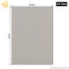 Lakeer A3 Size Grey Board Cardstock Paper Board 2mm Thickness Pack of 3 Pcs view 2